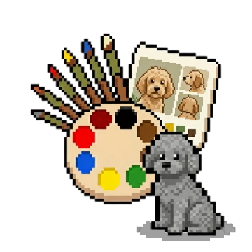 Kit contents: figurine, paints, brushes and guide